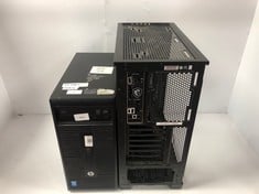 1 X HP PC TOWER + 1X MSI PC TOWER CASE : LOCATION - B RACK