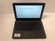 DELL CHROMEBOOK 3100 16GB LAPTOP.. INTEL CELERON N4020 @ 1.1 GHZ, 4GB RAM, 11.6" SCREEN  [JPTE74322]: LOCATION - A RACK