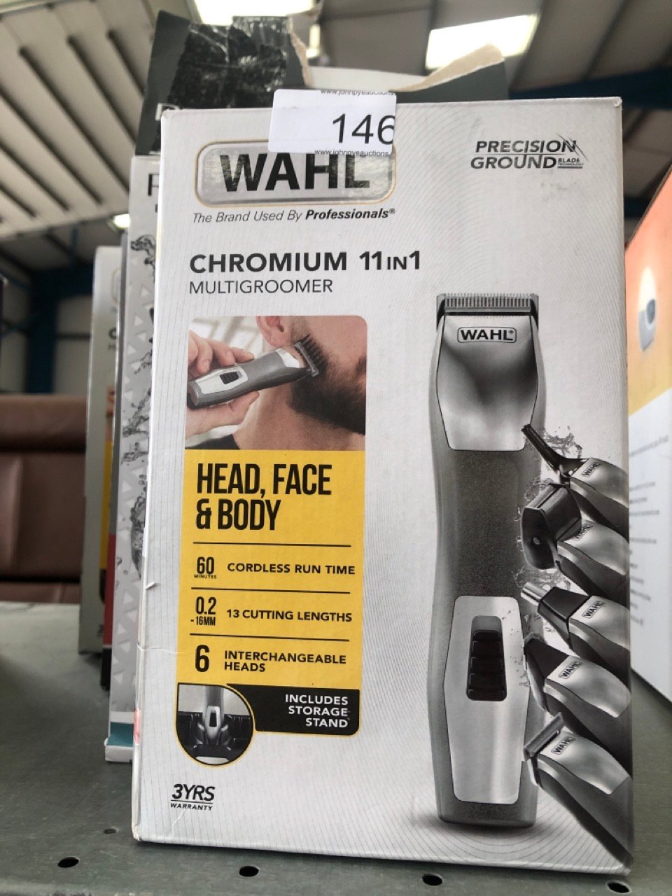 QUANTITY OF HEALTH & BEAUTY ITEMS TO INCLUDE WAHL CHROMIUM 11-IN-1 MULTIGROOM, EYEBROW CUTTING ABILITY, BODY TRIMMERS, MEN’S BEARD TRIMMER, STUBBLE TRIMMING, BODY SHAVING, FACE GROOMING, MALE GROOMIN