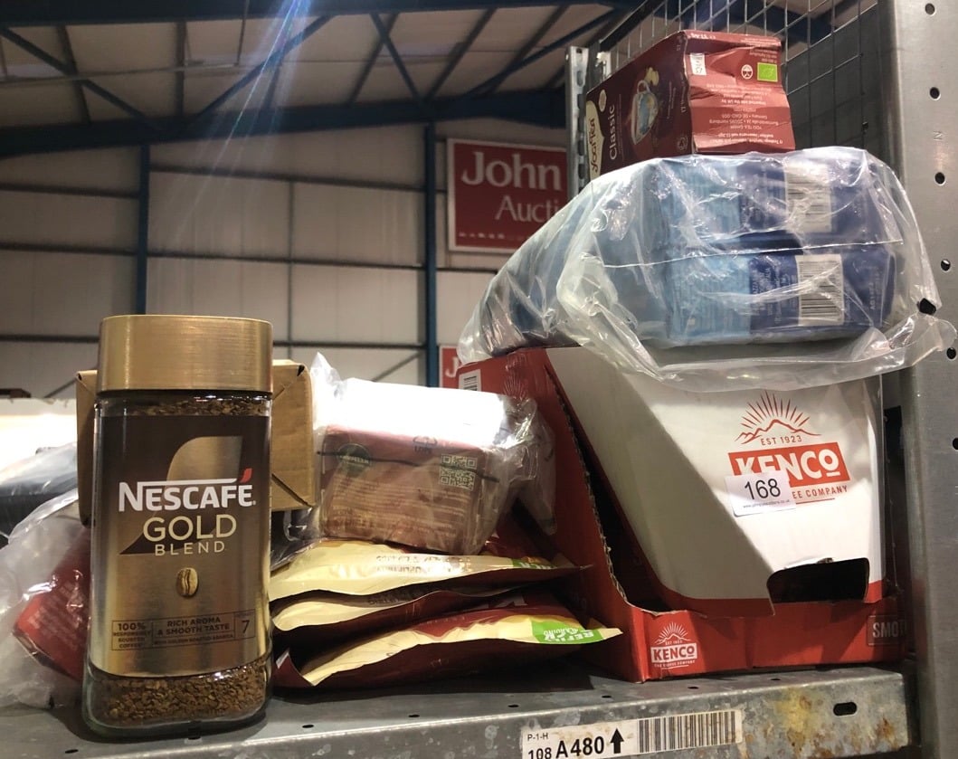 QUANTITY OF FOOD & DRINK ITEMS TO INCLUDE NESCAFE GOLD BLEND INSTANT COFFEE, PREMIUM INSTANT COFFEE, RICH AROMA & SMOOTH TASTE GOLD BLEND COFFEE, 200G (PACK OF 1) SOME IT4EMS MAY BE PAST BBD: LOCATIO