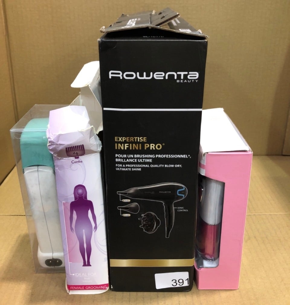 QUANTITY OF HEALTH & BEAUTY ITEMS TO INCLUDE REMINGTON CORDLESS LADY SHAVER:: LOCATION - C