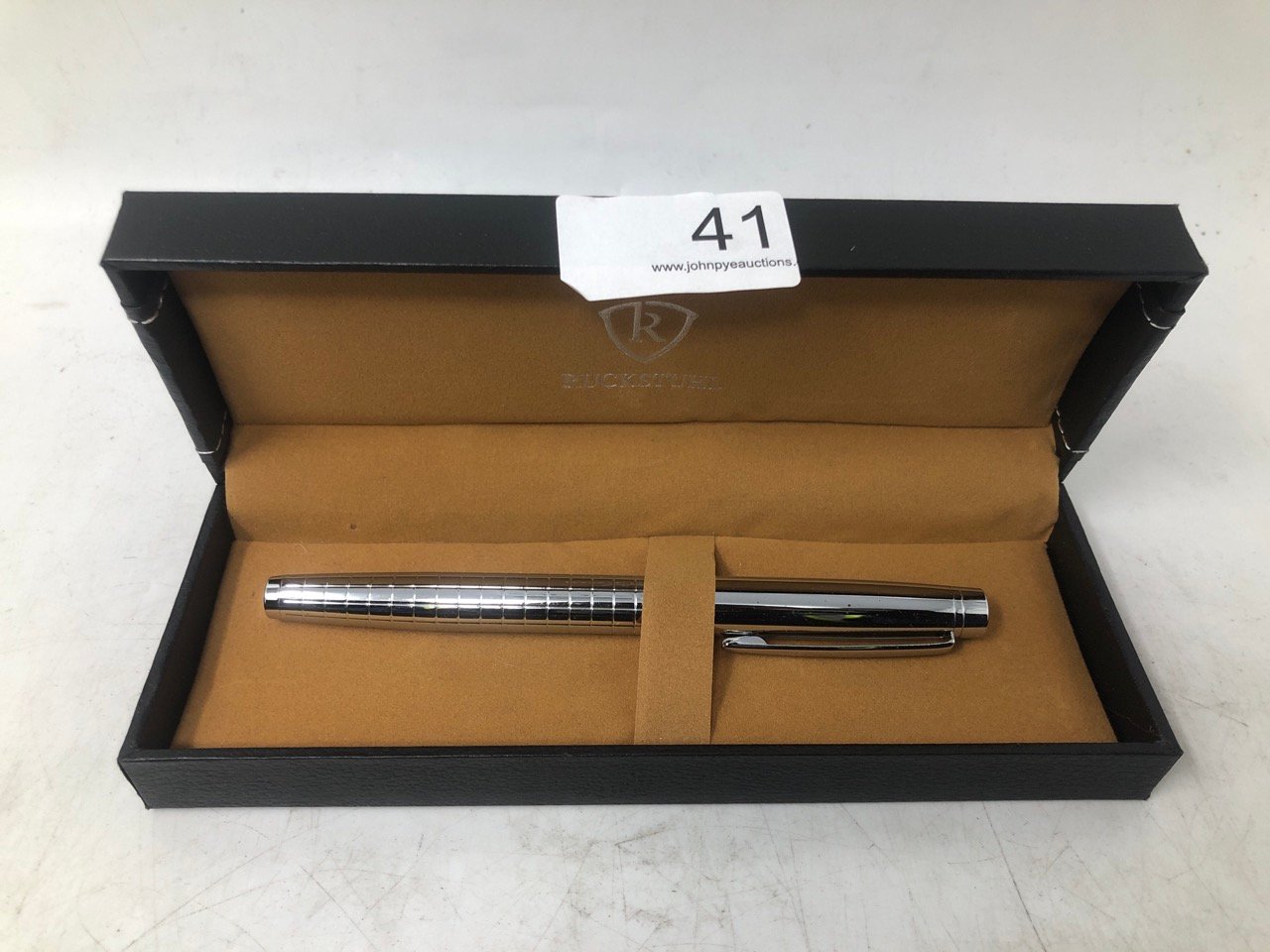 RUCKSTUHL LUXURY STAINLESS STEEL PEN: LOCATION - A