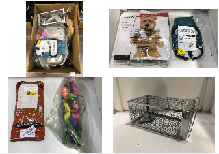 QUANTITY OF PET PRODUCTS ITEMS TO INCLUDE WALKING BEAR DOG COSTUME SIZE S: LOCATION - C