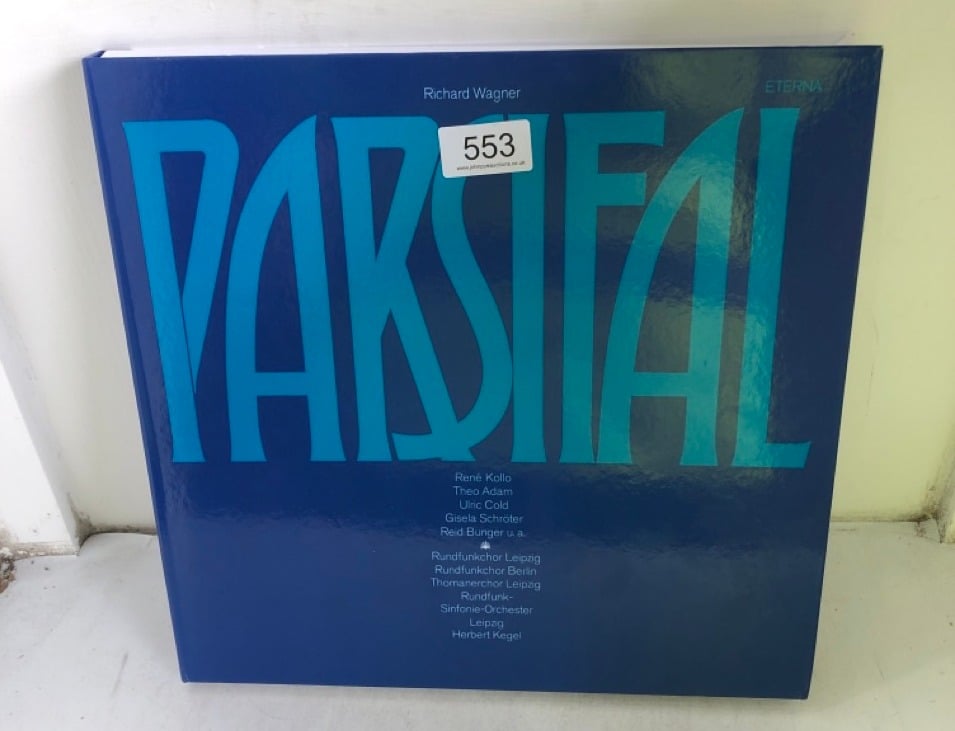 RICHARD WAGNER PARSIFAL RECORD COLLECTION (VINYL): LOCATION - D