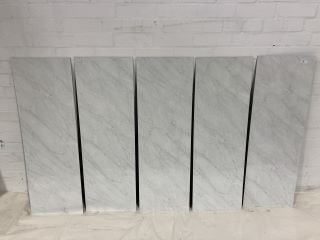 5X LAMINATE WHITE MARBLE EFFECT