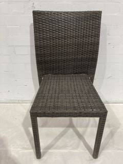 OUTDOOR RATTAN CHAIR