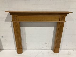 PINE WOODEN FIRE SURROUND RRP £199