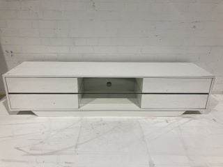 WHITE GLOSS TV UNIT RRP £199