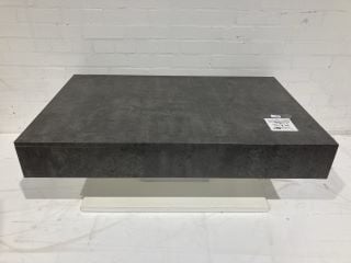 WHITE + CONCRETE STORAGE COFFEE TABLE RRP £179