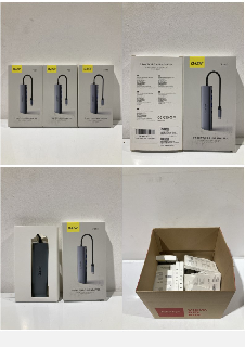 A BOX TO INCLUDE OVILEAF 7 PORT TYPE-C HUB ADAPTER