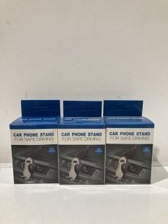 A BOX TO INCLUDE CAR PHONE STAND 360 DEGREE ROTATION RRP £120