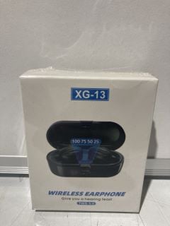 A BOX TO INCLUDE A BOX TO INCLUDE XG-13 WIRELESS EARPHONES TWS 5.0