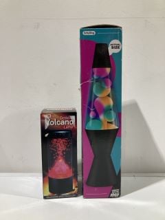 A BOX TO INCLUDE 14.5 INCH CLASSIC LAVA LAMP