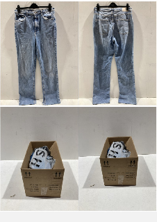 A BOX TO INCLUDE ZARA BLUE DENIM UK 12