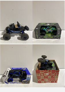 A BOX TO INCLUDE RED5 REMOTE CONTROL DUNE BUGGY