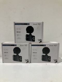 A BOX TO INCLUDE VEHICLES BLACKBOX DVR MODEL:K2 DASH CAM RRP £180