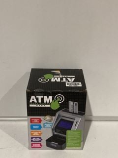 A BOX OF ASSORTED ITEMS TO INCLUDE ATM TOUCH SCREEN BANK KIDS TOY