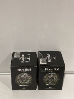 A BOX OF ASSORTED ITEMS TO INCLUDE RED 5 FIBRE BALL LIGHT