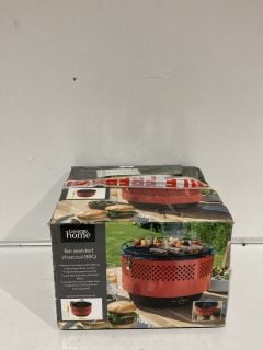 GEORGE HOME FAN ASSISTED CHARCOAL BBQ