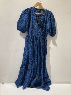 4 X BRAVE SOUL LONDON BLUE ANIMAL DRESS SIZE S RRP  £30