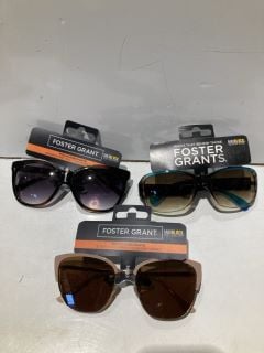 BOX OF SUNGLASSES TO INCLUDE FOREST GRANT POLARISED SUNGLASSES WITH UVA-UVB LENS PROTECTION