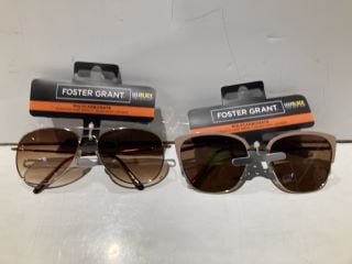 BOX OF SUNGLASSES TO INCLUDE FOREST GRANT POLARISED SUNGLASSES WITH UVA-UVB LENS PROTECTION