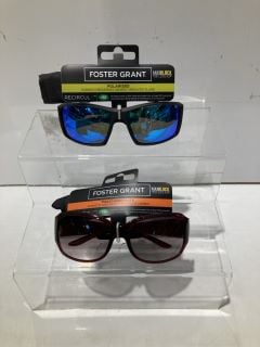 BOX OF SUNGLASSES TO INCLUDE FOREST GRANT POLARISED SUNGLASSES WITH UVA-UVB LENS PROTECTION