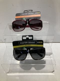 BOX OF SUNGLASSES TO INCLUDE FOREST GRANT POLARISED SUNGLASSES WITH UVA-UVB LENS PROTECTION