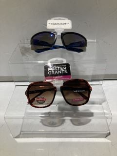 BOX OF SUNGLASSES TO INCLUDE FOREST GRANT POLARISED SUNGLASSES WITH UVA-UVB LENS PROTECTION