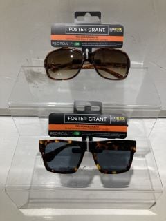 BOX OF SUNGLASSES TO INCLUDE FOREST GRANT POLARISED SUNGLASSES WITH UVA-UVB LENS PROTECTION