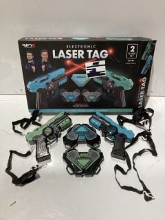 2 RED5 ELECTRONIC LASER TAGS & R/C DINOSAUR