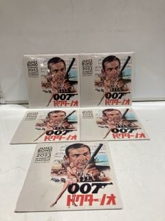 BOX OF JAMES BOND 2023 16 MONTH CALENDAR