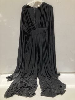 BOX OF PREMIUM DESIGNER APPAREL TO INCLUDE FOREVER UNIQUE BLACK LONG DRESS SIZE 16