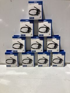 BOX OF HAMA PC OFFICE HEADSET HS-P150