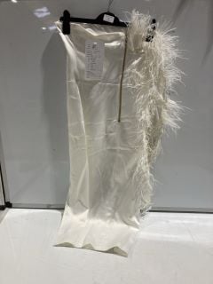 FOREVER UNIQUE WHITE DRESS SIZE 8 RRP £119