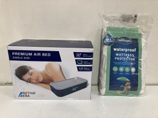 ACTIVE ERA SINGLE AIRBED WITH BUILT IN PUMP RRP £45.99