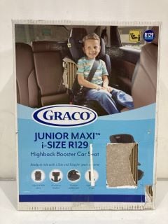 GRACO JUNIOR MAXI HIGH BACK BOOSTER SEAT RRP £40