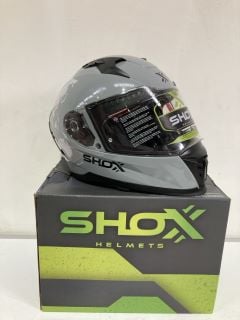 SHOX COMMAND SOLID MOTORCYCLE HELMET RRP £42.99