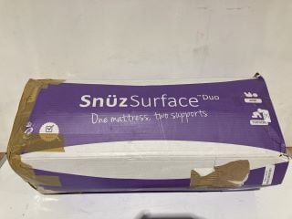 SNUZ SURFACE DUO MATTRESS SUPPORT RRP £139.95