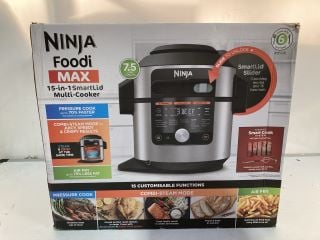 NINJA FOODI MAX 15 IN 1 SMART LID 7.5L MULTI COOKER AIR FRYER RRP £320