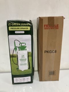 ITEMS TO INCLUDE GREENHAVEN PRESSURE SPRAYER,