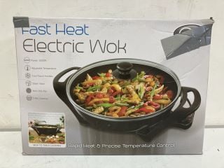 QUEST FAST HEAT ELECTRIC NON STICK WOK