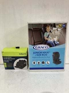 GRACO JUNIOR MAXI HIGH BACK BOOSTER SEAT RRP £40