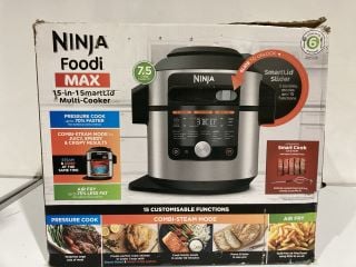 NINJA FOODI MAX 15 IN 1 SMART LED MULTI COOKER WITH SMART COOK SYSTEM 7.5L RRP £319.99