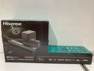 HISENSE DOLBY ATMOS SOUNDBAR WITH WIRELESS SUBWOOFER RRP £179