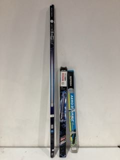 ITEMS TO INCLUDE BOSCH  AEROTWIN AM 47629, LED T8 TUBE 4FT, AERO DYNAMIC FRAMELESS WIPER BLADE