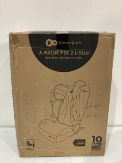 KINDERKRAFT JUNIOR FIX 2 I SIZE CAR SEAT RRP £80