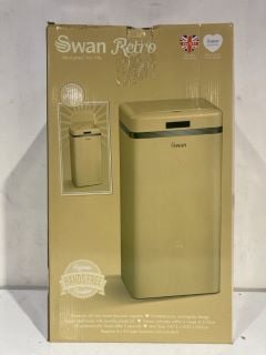 SWAN RETRO 45L SQUARE SENSOR BIN RRP £89.99