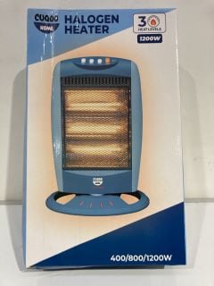 CUQOO 1200W HALOGEN COMPACT HEATER RRP £16.99