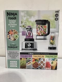 NINJA FOODI POWER NUTRI 3 IN 1 BLENDER & PROCESSOR RRP £127.99